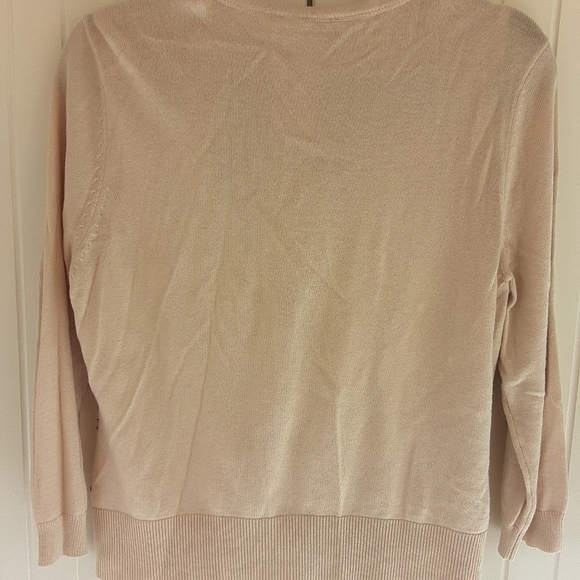 White House Black Market  Sequin Cardigan, Size Large - Picture 4 of 7